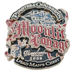 2006 Pirates of the Caribbean A Moonlit Voyage LE 1000 Pin
